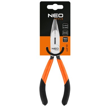 Išlenktos pailgos replės 160 mm 1