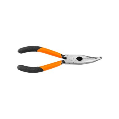 Išlenktos pailgos replės 160 mm 4