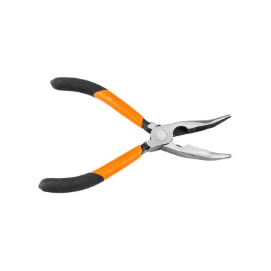 Išlenktos pailgos replės 160 mm 5