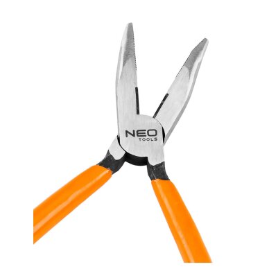 Išlenktos pailgos replės 160 mm 7