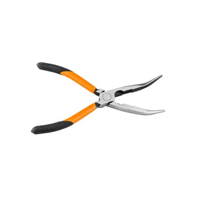 Išlenktos pailgos replės 200 mm 4