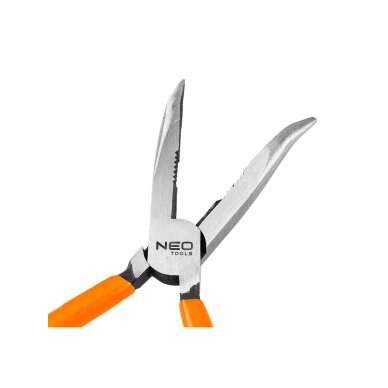 Išlenktos pailgos replės 200 mm 7