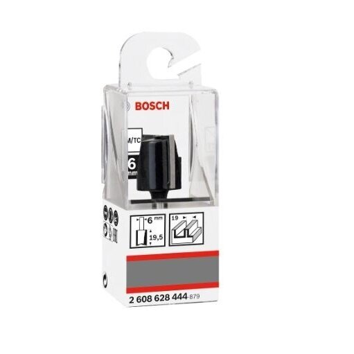 Išdrožų freza Bosch, 6 mm D1 19 mm, L 19,5 mm, G51mm 2608628444 1 Išdrožų freza Bosch, 6 mm D1 19 mm, L 19,5 mm, G51mm 2608628444 1