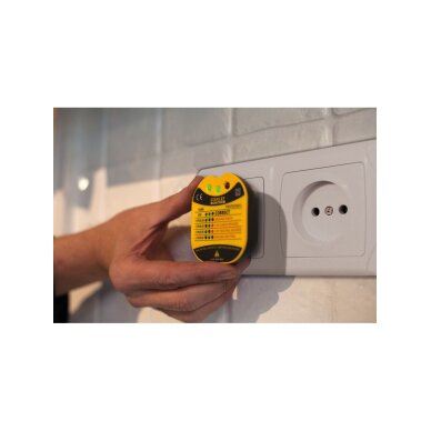 Įtampos indikatorius EU kištukas 1 Įtampos indikatorius EU kištukas 1