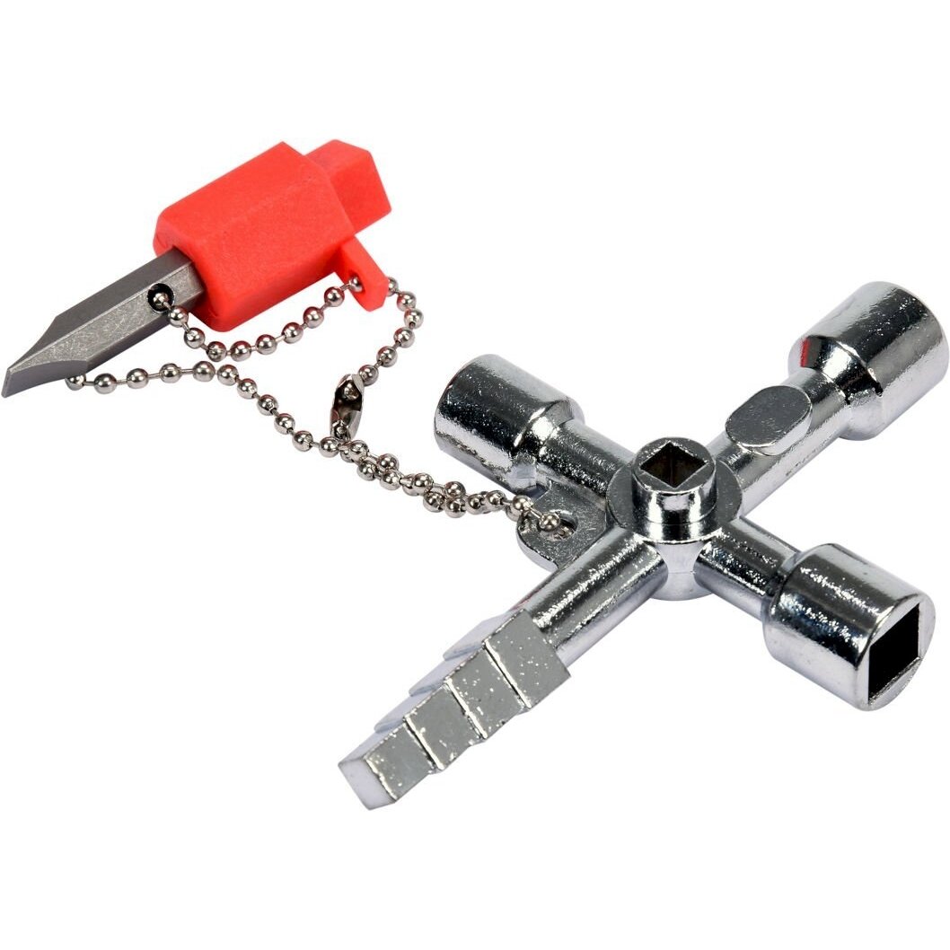 Įvairių paskirčių raktas (el. skydinei ir kt.) (YT-66700) Įvairių paskirčių raktas (el. skydinei ir kt.) (YT-66700)