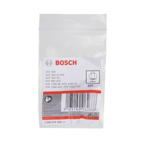 Įvorė Bosch, 8mm, POF 800 ACE, GOF 900 ACE, 2608570102 1 Įvorė Bosch, 8mm, POF 800 ACE, GOF 900 ACE, 2608570102 1