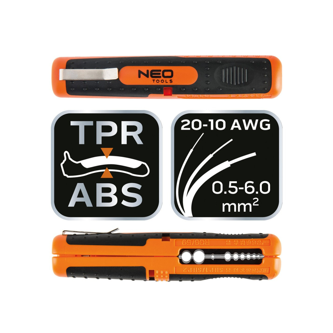 Izoliacijos nuėmimo replės 6