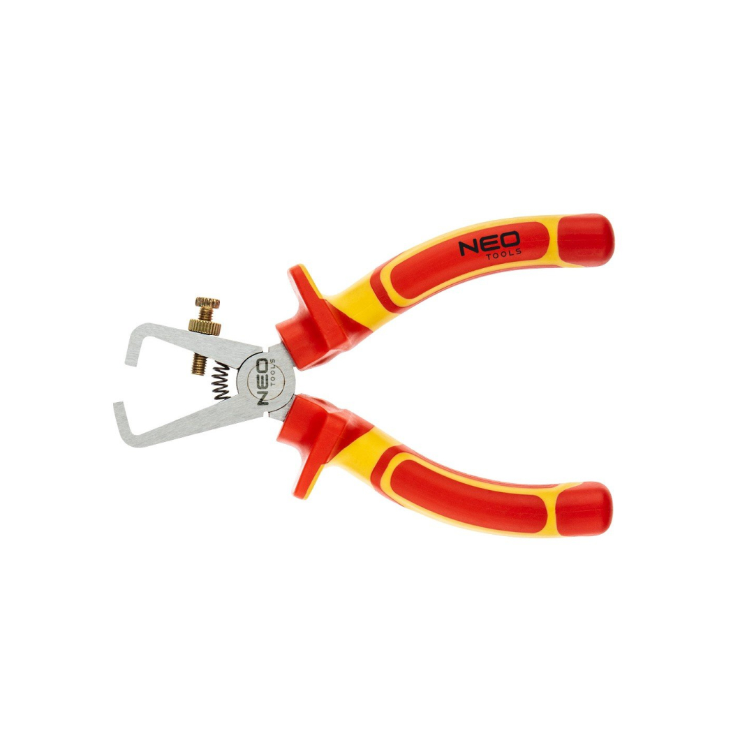 Izoliacijos nuimtuvas plier VDE 160mm (6"), crv, poliruotos