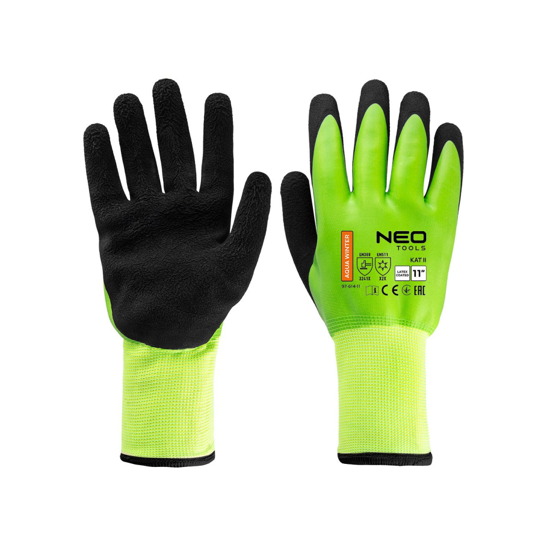 Izoliuotos darbo pirštinės, lateksu dengtas poliesteris (2 sluoksniai), 3241X, 11 dydis Izoliuotos darbo pirštinės, lateksu dengtas poliesteris (2 sluoksniai), 3241X, 11 dydis