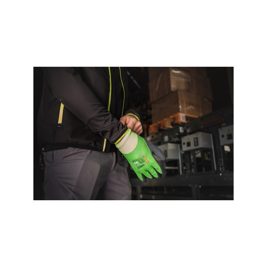 Izoliuotos darbo pirštinės, lateksu dengtas poliesteris (2 sluoksniai), 3241X, 9 dydis 2 Izoliuotos darbo pirštinės, lateksu dengtas poliesteris (2 sluoksniai), 3241X, 9 dydis 2