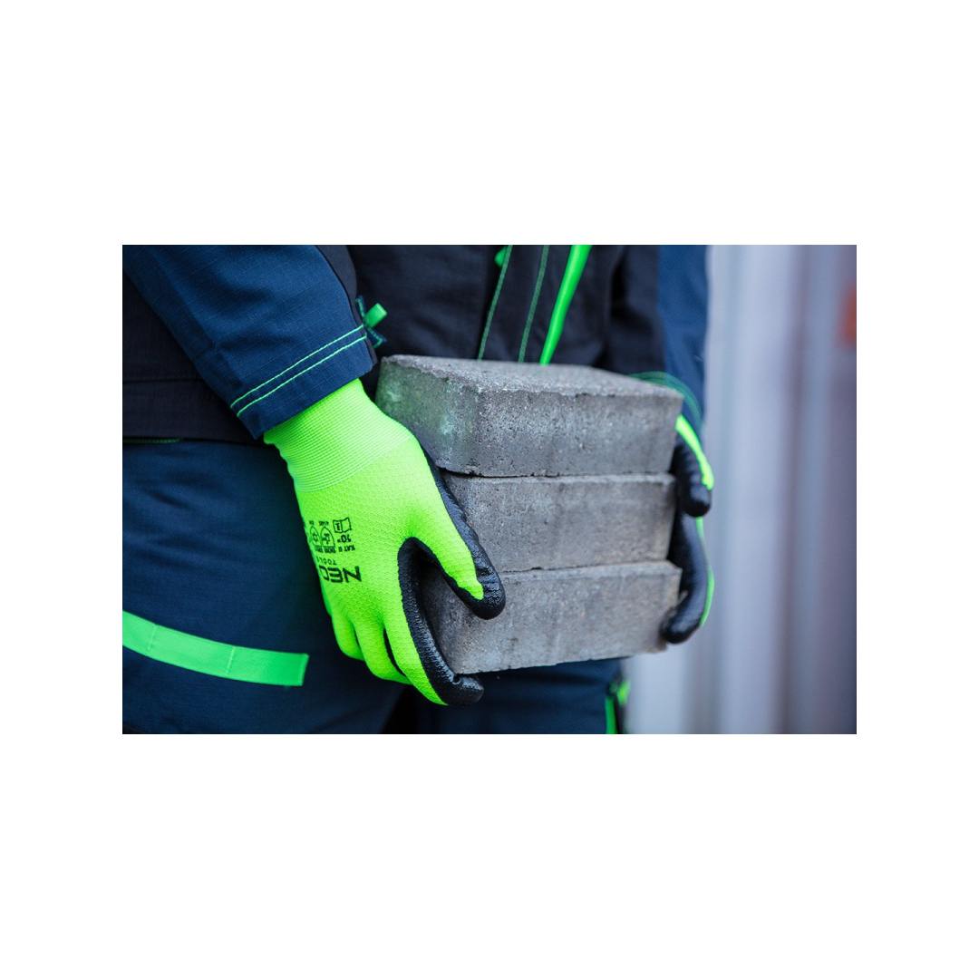 Izoliuotos darbo pirštinės, nailonas su latekso danga, 4142X, 8 dydis 4 Izoliuotos darbo pirštinės, nailonas su latekso danga, 4142X, 8 dydis 4