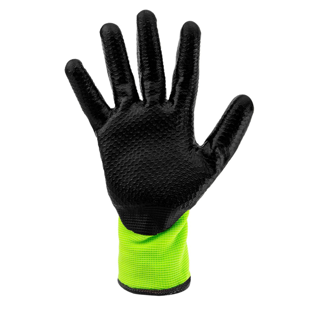 Izoliuotos darbo pirštinės, nailonas su latekso danga, 4142X, 8 dydis 8