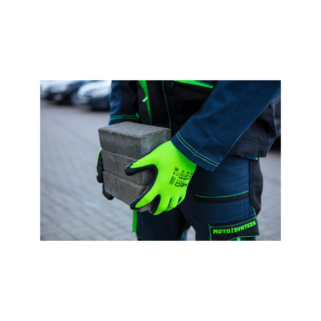 Izoliuotos darbo pirštinės, nailonas su latekso danga, 4142X, 9 dydis 5 Izoliuotos darbo pirštinės, nailonas su latekso danga, 4142X, 9 dydis 5