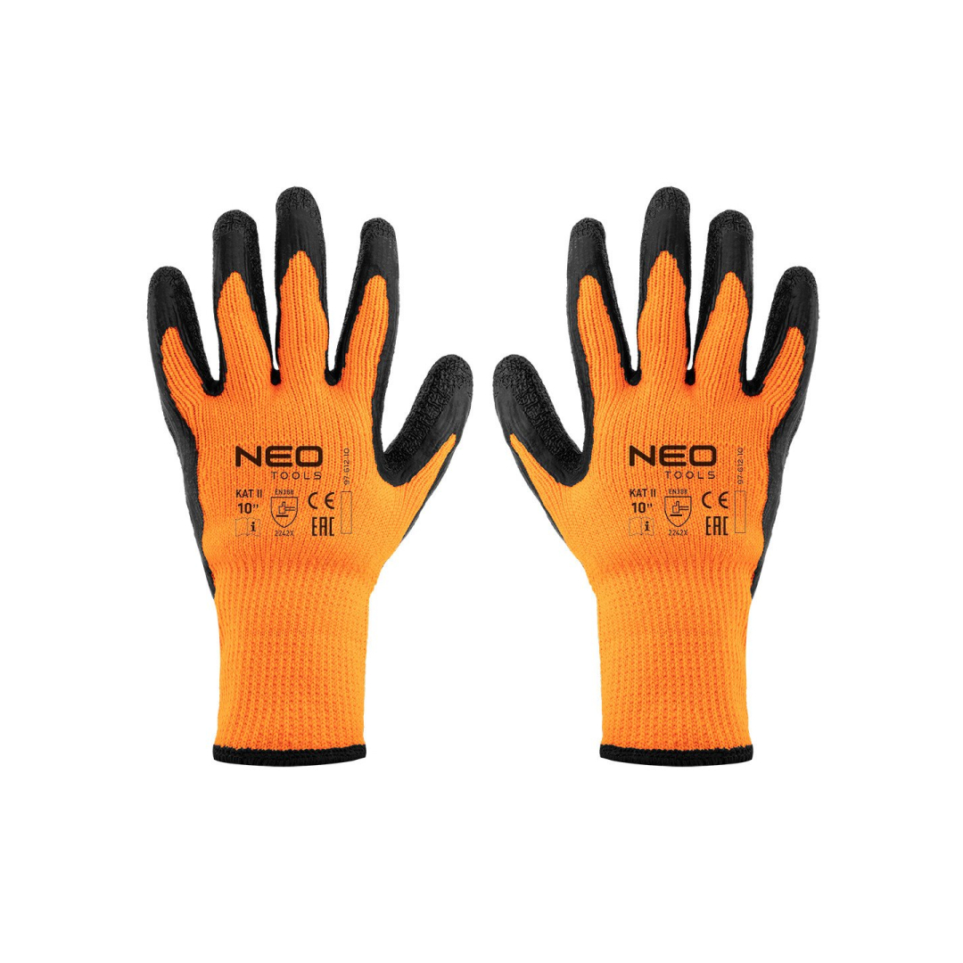 Izoliuotos darbo pirštinės, poliesteris su latekso danga, 2242X, 10 dydis Izoliuotos darbo pirštinės, poliesteris su latekso danga, 2242X, 10 dydis