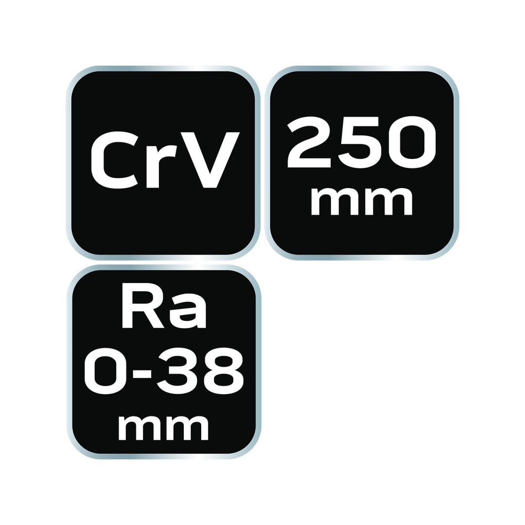 Izpliuotos replės 250 mm, CrV 7