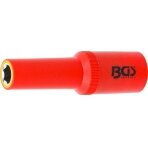 Izoliuota galvutė ilga | šešiakampė | 12,5 mm (1/2") VDE | 10 mm (72060B)