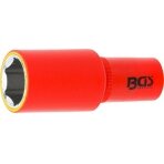 Izoliuota galvutė ilga | šešiakampė | 12,5 mm (1/2") VDE | 24 mm (72074)