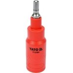 Izoliuotas antgalis elektrikui H5x75mm, 3/8" VDE (YT-21081)