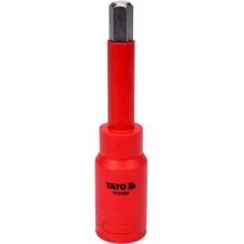 Izoliuotas antgalis elektrikui H10x120mm, 1/2" VDE (YT-21089) Izoliuotas antgalis elektrikui H10x120mm, 1/2" VDE (YT-21089)