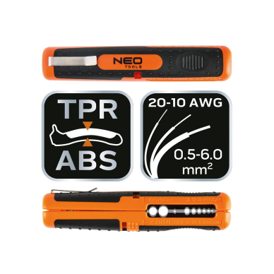 Izoliacijos nuėmimo replės 6 Izoliacijos nuėmimo replės 6