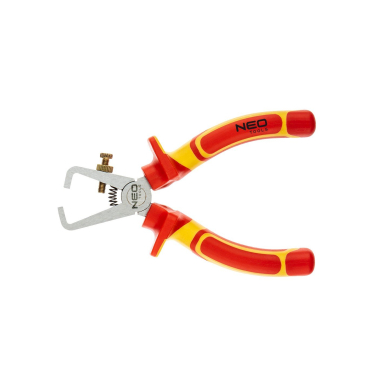 Izoliacijos nuimtuvas plier VDE 160mm (6"), crv, poliruotos Izoliacijos nuimtuvas plier VDE 160mm (6"), crv, poliruotos