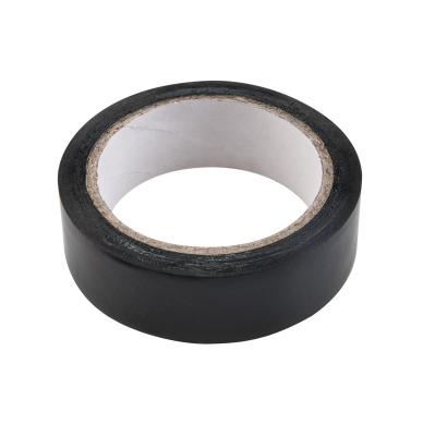 Izoliacinė juosta juoda, 10x19 mm.