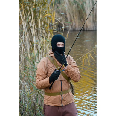 Izoliuota balaklava, juoda, vieno dydžio 2 Izoliuota balaklava, juoda, vieno dydžio 2