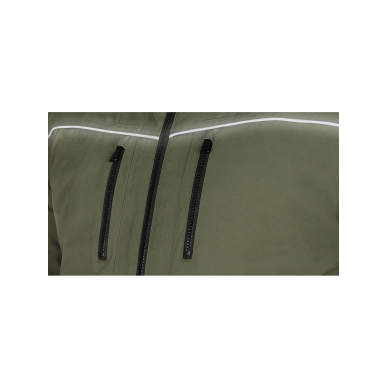 Izoliuota striukė su gobtuvu OUTDOOR, žalia, XL dydis 4