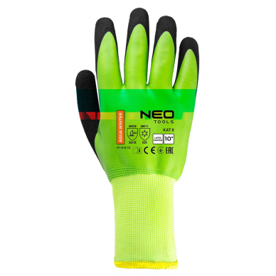 Izoliuotos darbo pirštinės, lateksu dengtas poliesteris (2 sluoksniai), 3241X, 10 dydis 4 Izoliuotos darbo pirštinės, lateksu dengtas poliesteris (2 sluoksniai), 3241X, 10 dydis 4