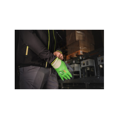 Izoliuotos darbo pirštinės, lateksu dengtas poliesteris (2 sluoksniai), 3241X, 11 dydis 2