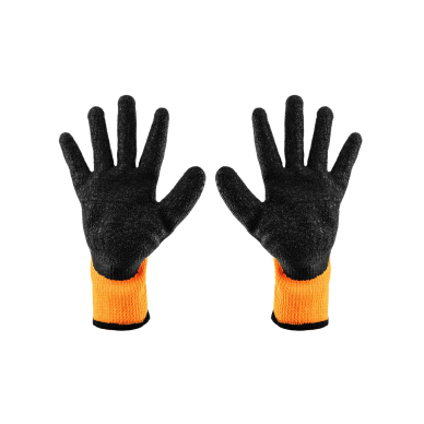 Izoliuotos darbo pirštinės, poliesteris su latekso danga, 2242X, 9 dydis 6