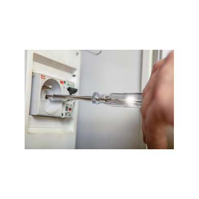 Izoliuotų keičiamų atsuktuvų rinkinys 1000 V, 12 vnt, 7 Izoliuotų keičiamų atsuktuvų rinkinys 1000 V, 12 vnt, 7