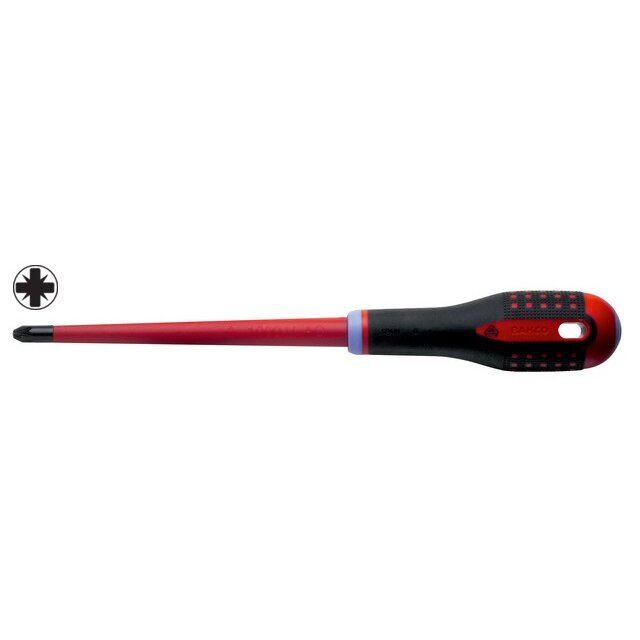 Izoliuotas atsuktuvas ERGO™ SLIM Pozidriv PZ2x100mm 1000V VDE