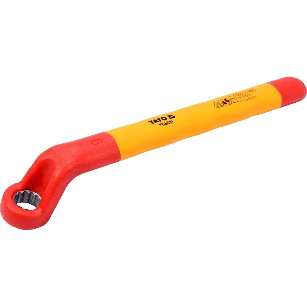 Izoliuotas veržliaraktis elektrikui kilpinis 9mm VDE (YT-20983) Izoliuotas veržliaraktis elektrikui kilpinis 9mm VDE (YT-20983)