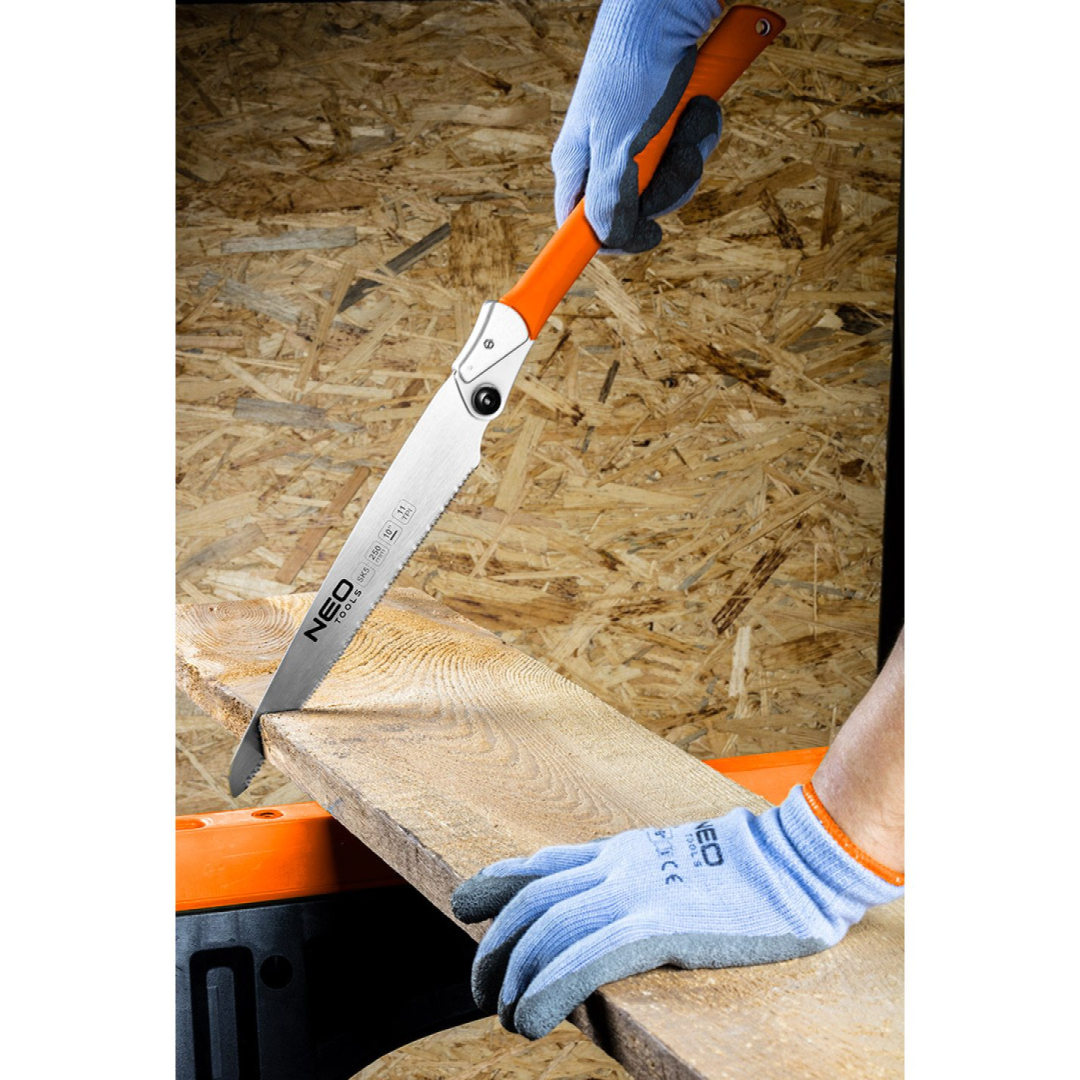 Japoniškas tikslaus pjovimo pjūklas 11 TPI, siauras, sulankstomas 1