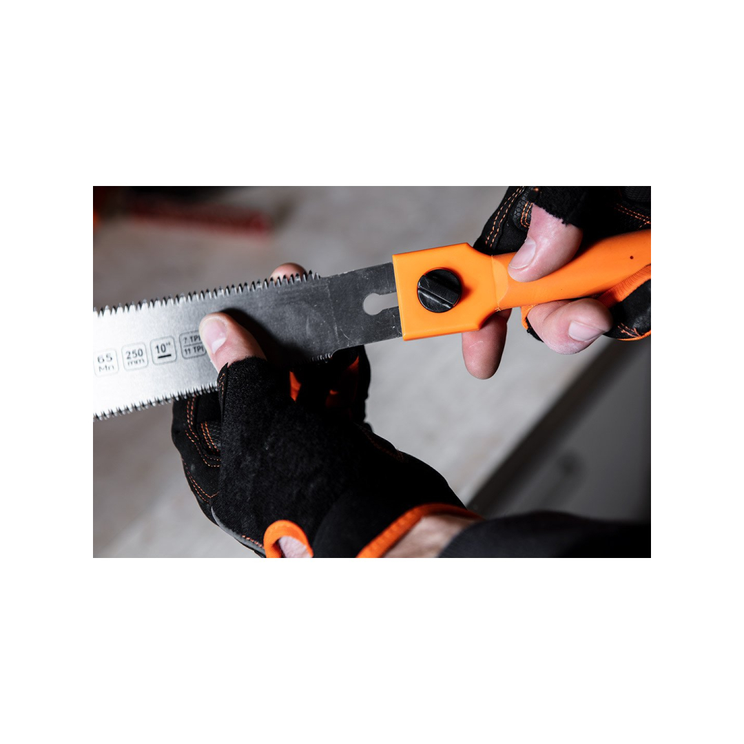 Japoniškas tikslaus pjovimo pjūklas, dvipusis (7 ir 11 TPI) 7 Japoniškas tikslaus pjovimo pjūklas, dvipusis (7 ir 11 TPI) 7