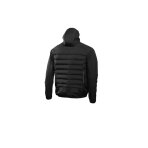 JIM Softshell striukė su gobtuvu, juoda, L