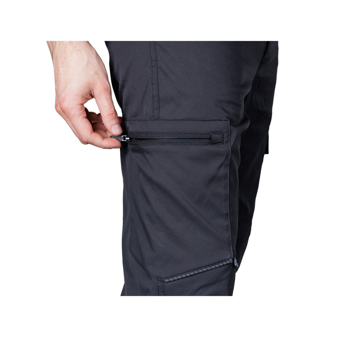 Juodos, „Mix&Match“ darbo kelnės, tamprios, dydis XXL 4 Juodos, „Mix&Match“ darbo kelnės, tamprios, dydis XXL 4