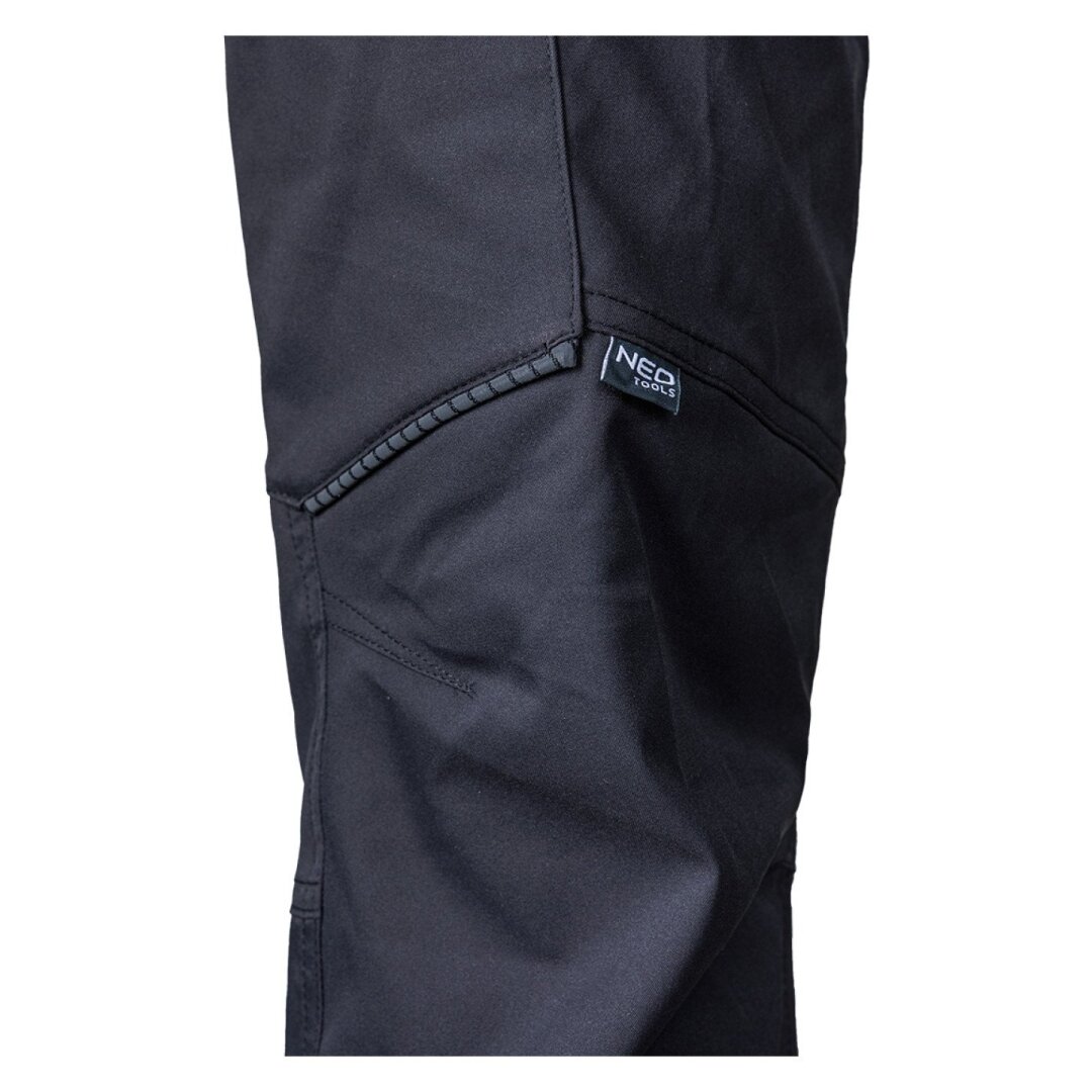 Juodos, „Mix&Match“ darbo kelnės, tamprios, dydis XXXL 6 Juodos, „Mix&Match“ darbo kelnės, tamprios, dydis XXXL 6