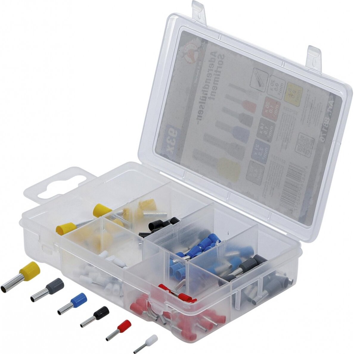 Jungčių movų asortimentas | izoliuotos | 93 vnt. (88176) Jungčių movų asortimentas | izoliuotos | 93 vnt. (88176)