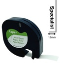 Juost. LETRATAG suder.,12 mm, j./b. Juost. LETRATAG suder.,12 mm, j./b.