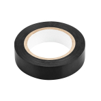 Juoda izoliacijos juosta 15 mm x 0.13 mm x 10m