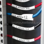 Juost./vamzd. XTL 54 mm juod./balt. 1,8 m