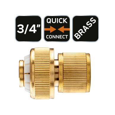 Jungtis 3/4"", žalvarinė 8