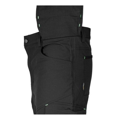 Juodos, „Mix&Match“ darbo kelnės, 4 kryptimis tempiamos, dydis XL 4 Juodos, „Mix&Match“ darbo kelnės, 4 kryptimis tempiamos, dydis XL 4