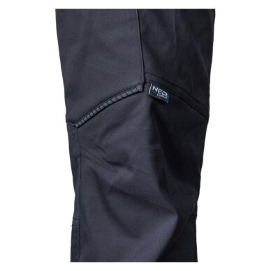 Juodos, „Mix&Match“ darbo kelnės, tamprios, dydis XXL 5 Juodos, „Mix&Match“ darbo kelnės, tamprios, dydis XXL 5