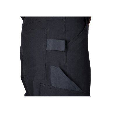 Juodos-oranžinės, „Mix&Match“ darbo kelnės, 4 kryptimis tempiamos, dydis XS 4 Juodos-oranžinės, „Mix&Match“ darbo kelnės, 4 kryptimis tempiamos, dydis XS 4