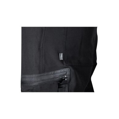 Juodos-oranžinės, „Mix&Match“ darbo kelnės, 4 kryptimis tempiamos, dydis XS 6