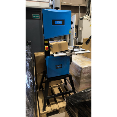 Juostinės pjovimo staklės Gude GBS 300, 750 W (ekpozicinės) 1