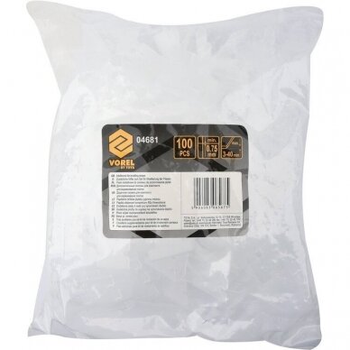 Juostos plytelių lyginimui | 100 vnt. (04681) 1